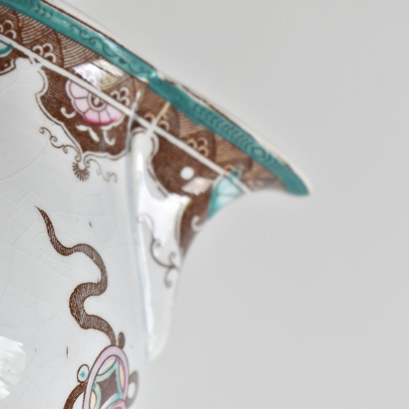 Antique Creamer Digoin & Sarreguemines