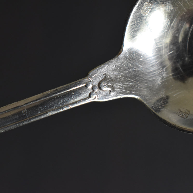 Vintage spoon silver plated SFAM monogrammed