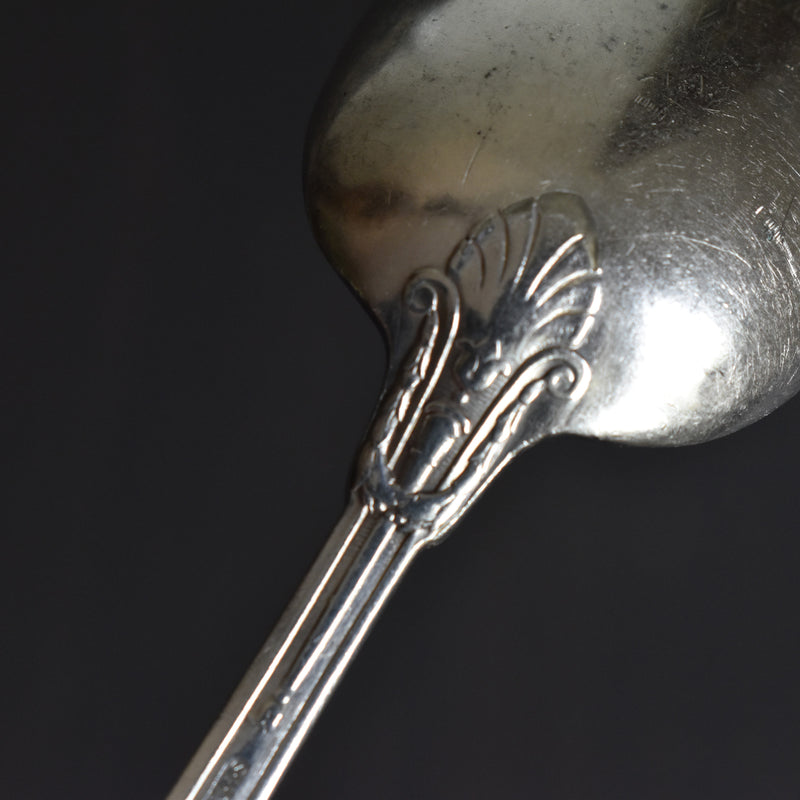 Vintage spoon silver plated SFAM monogrammed