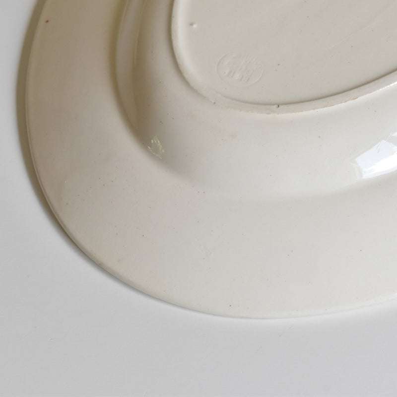 Antique Oval Platter, Longwy, Longjumeau
