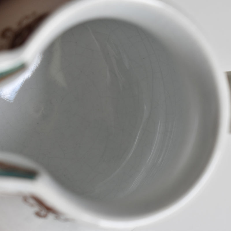 Antique Creamer Digoin & Sarreguemines