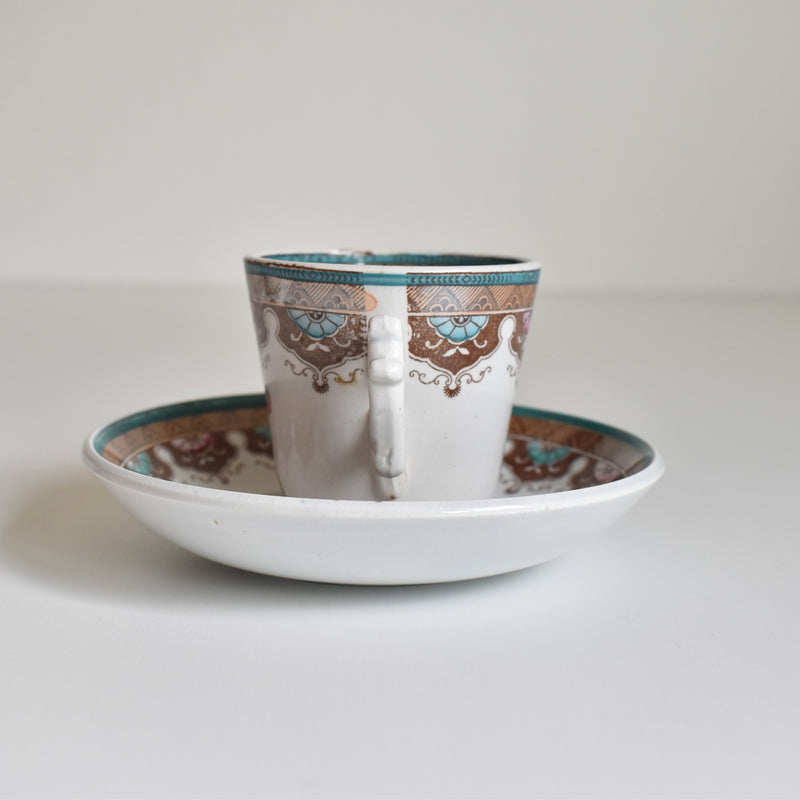 アンティークコーヒカップ＆ソーサー サルグミンヌ G