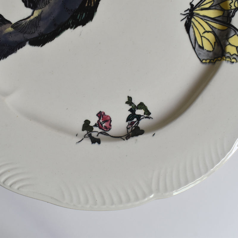 Antique Plate Barluet&Cie Creil Montereau Service Rousseau B