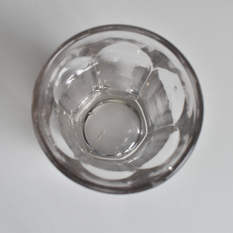 Antique Glass Jam Pot