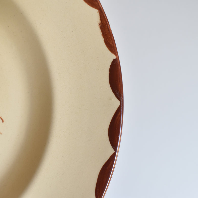 Vintage Deep Plate Longchamp Agen A