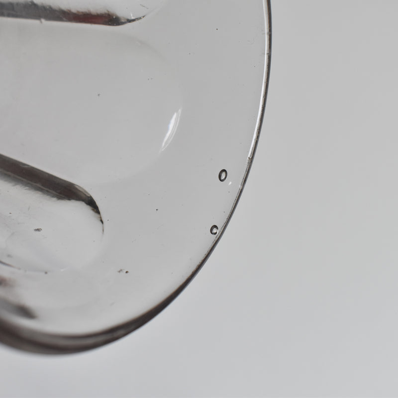 Antique Glass Jam Pot