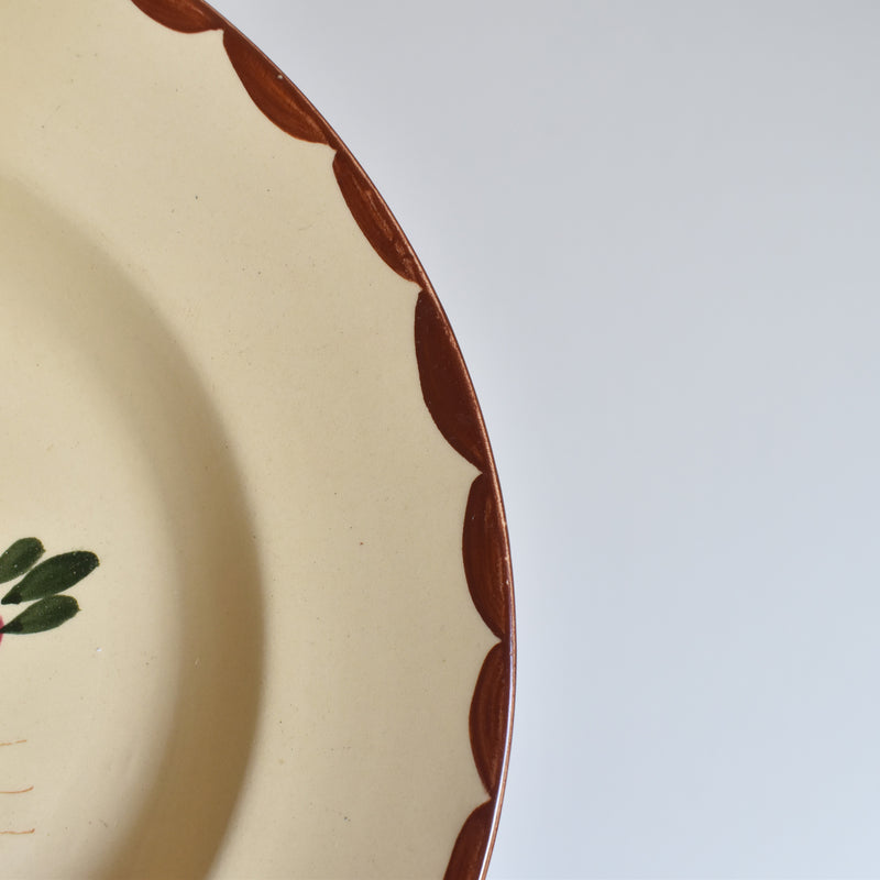 Vintage Deep Plate Longchamp Agen A
