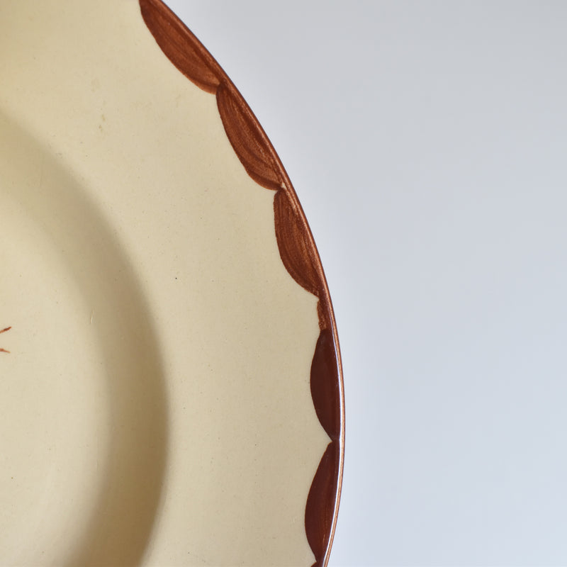 Vintage Deep Plate Longchamp Agen A