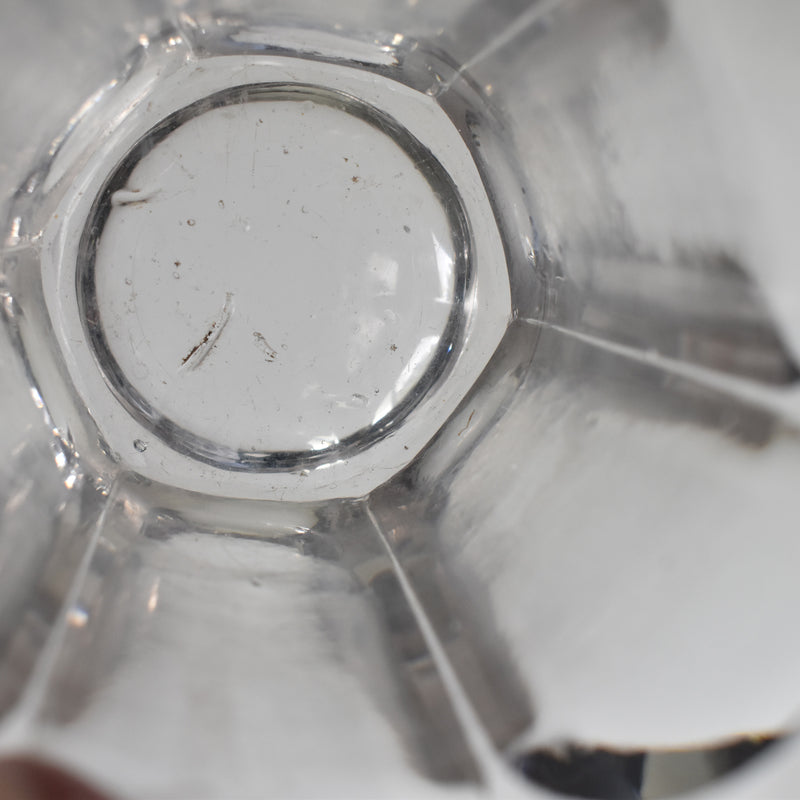 Antique Glass Jam Pot