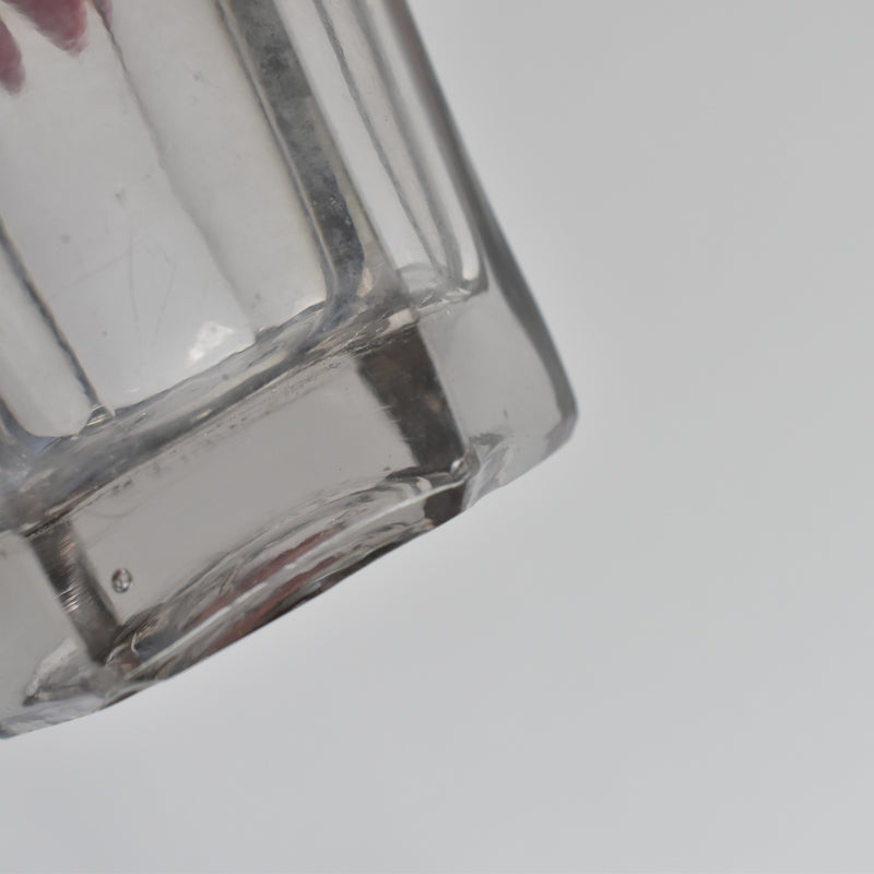 Antique Glass Jam Pot