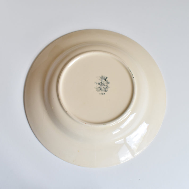 Vintage Deep Plate Longchamp Agen B