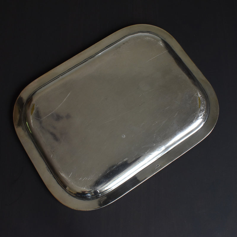 Antique Tray, Silver-Plated, BOULENGER