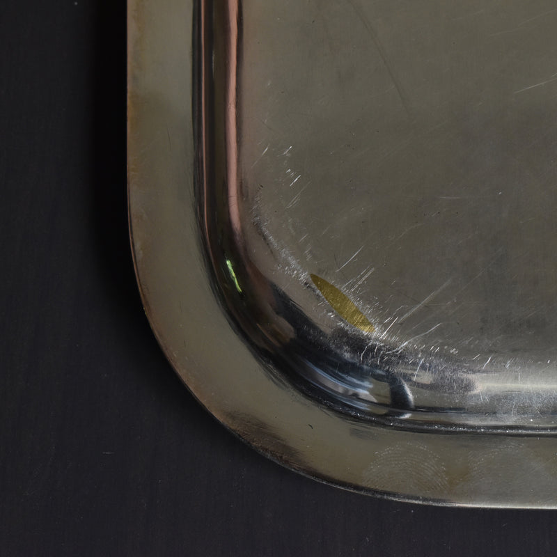 Antique Tray, Silver-Plated, BOULENGER