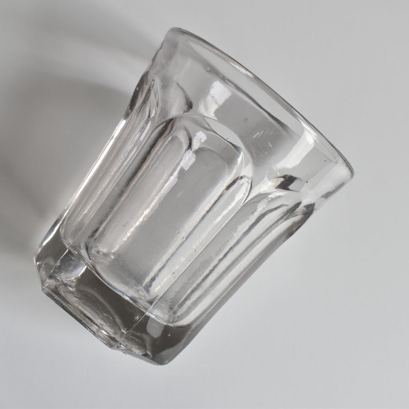 Antique Glass Jam Pot