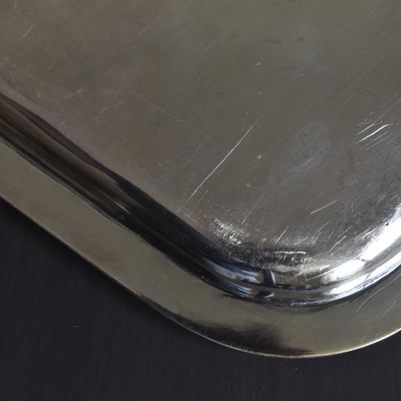 Antique Tray, Silver-Plated, BOULENGER