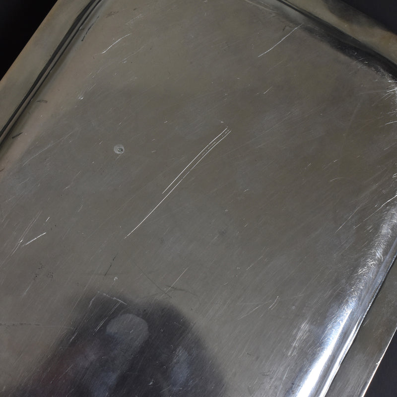 Antique Tray, Silver-Plated, BOULENGER