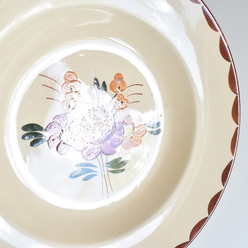 Vintage Deep Plate Longchamp Agen B
