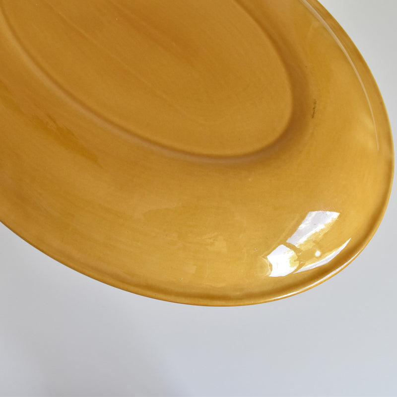 Vintage Oval Serving Platter Saran