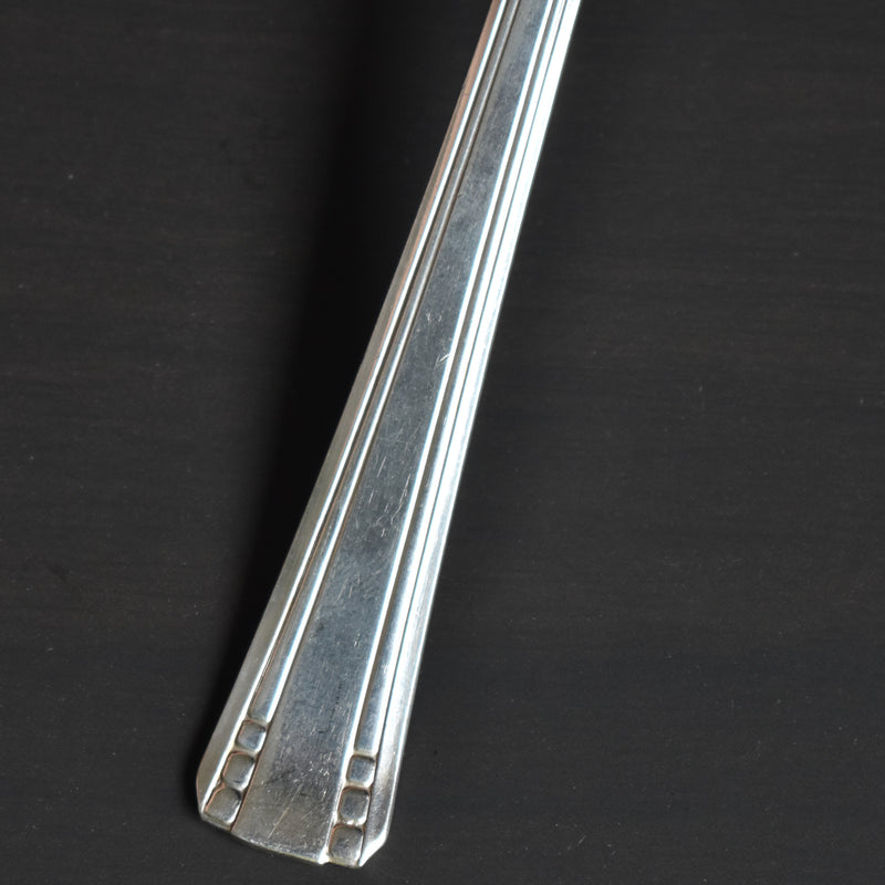 アンティークオイスターフォーク 銀メッキ Raoul Monteillet