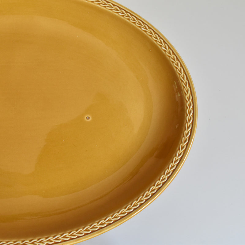 Vintage Oval Serving Platter Saran