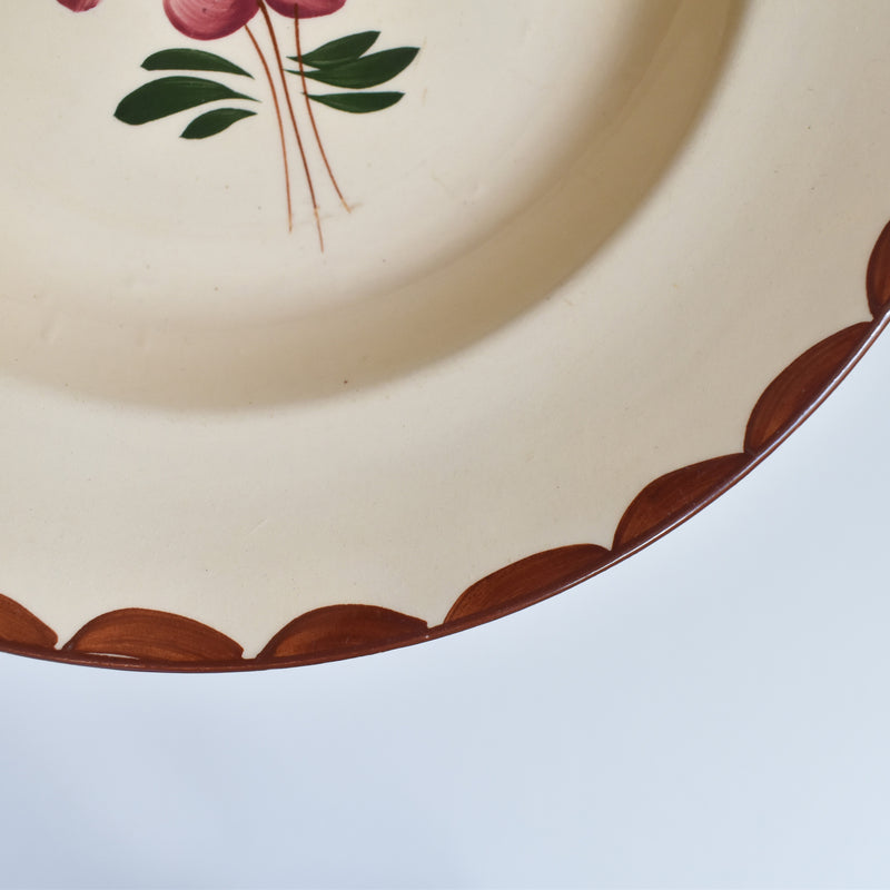 Vintage Deep Plate Longchamp Agen B