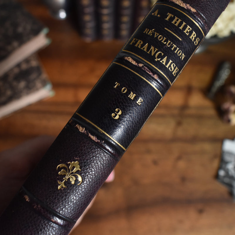 Antique Book: A. THIERS Révolution Française Tome 3