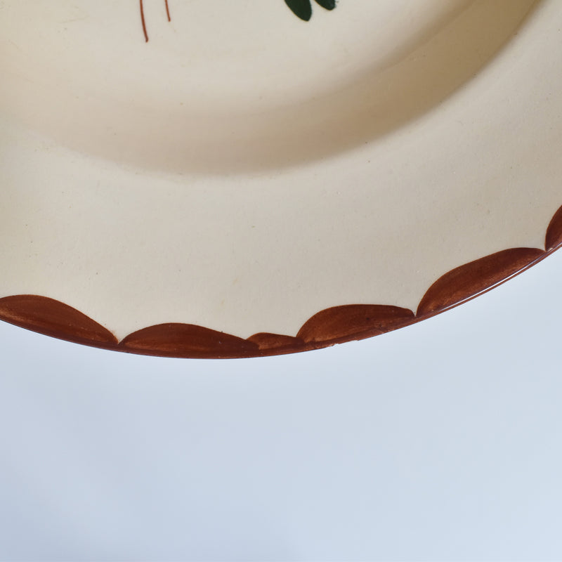 Vintage Deep Plate Longchamp Agen B
