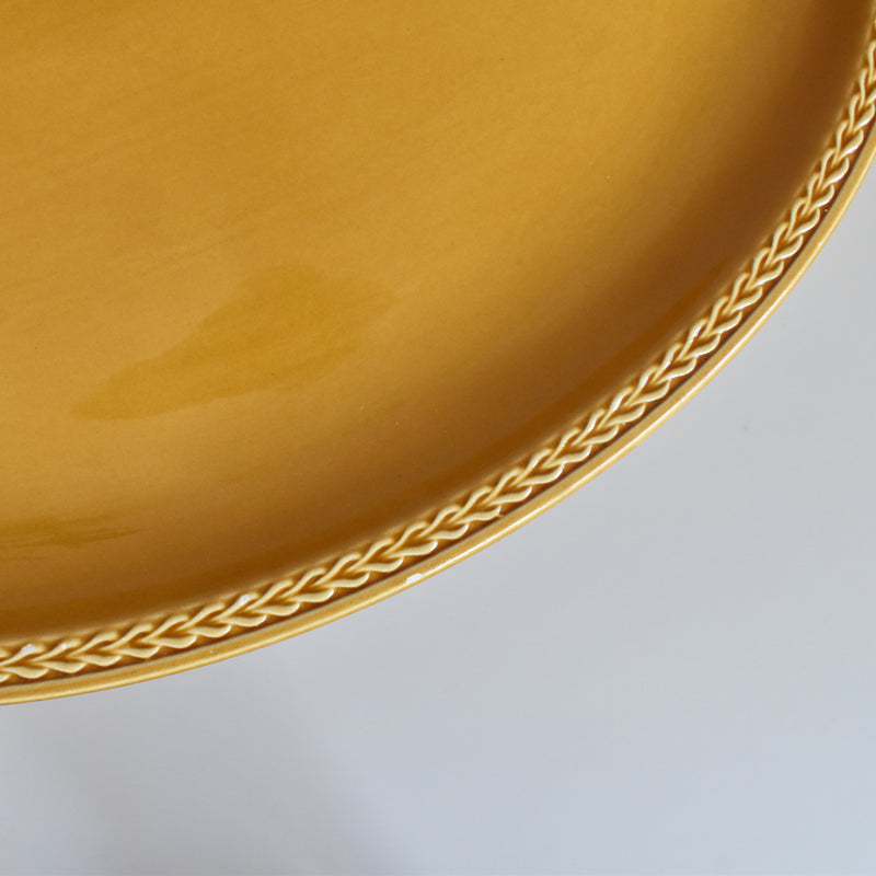 Vintage Oval Serving Platter Saran