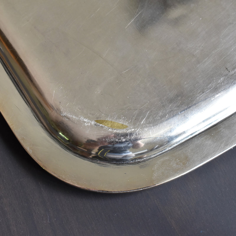 Antique Tray, Silver-Plated, BOULENGER