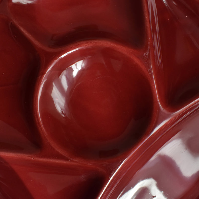 Vintage Fondue Plate Gien Bordeau