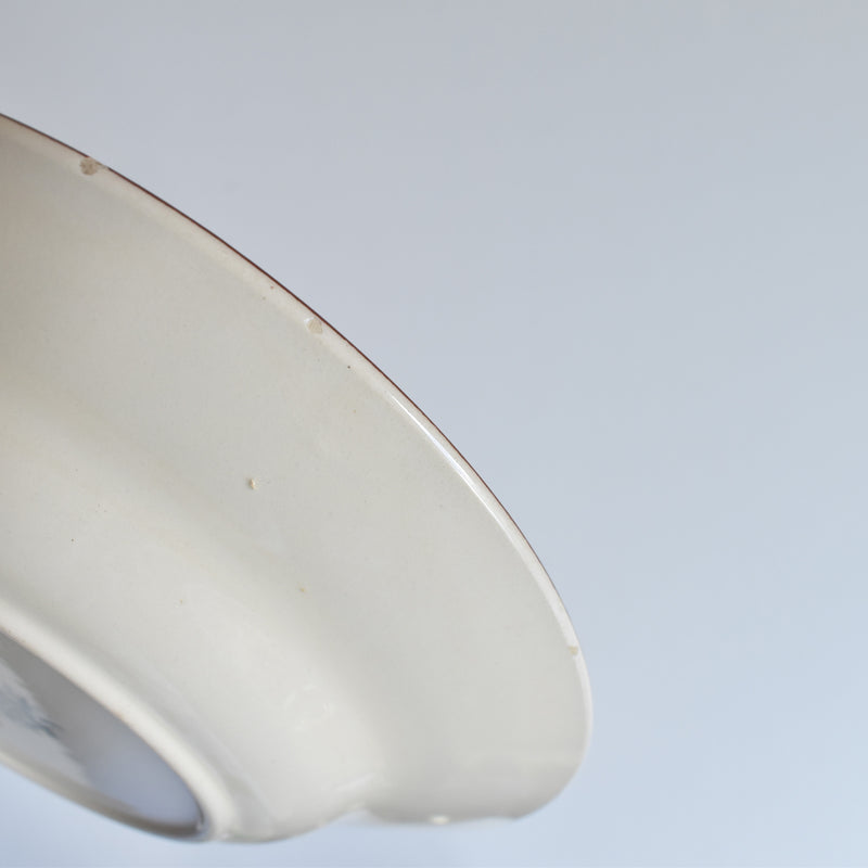 Vintage Deep Plate, Longchamp, Agen C