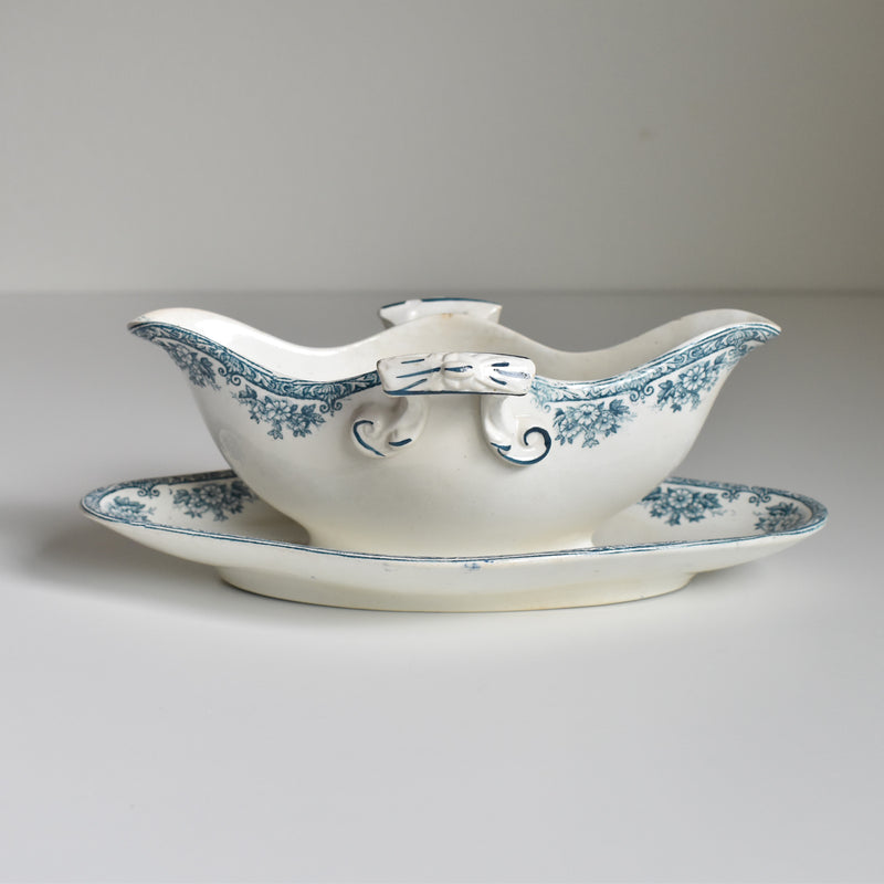 Antique Sauce Boat, LG Clairfontaine Rubens