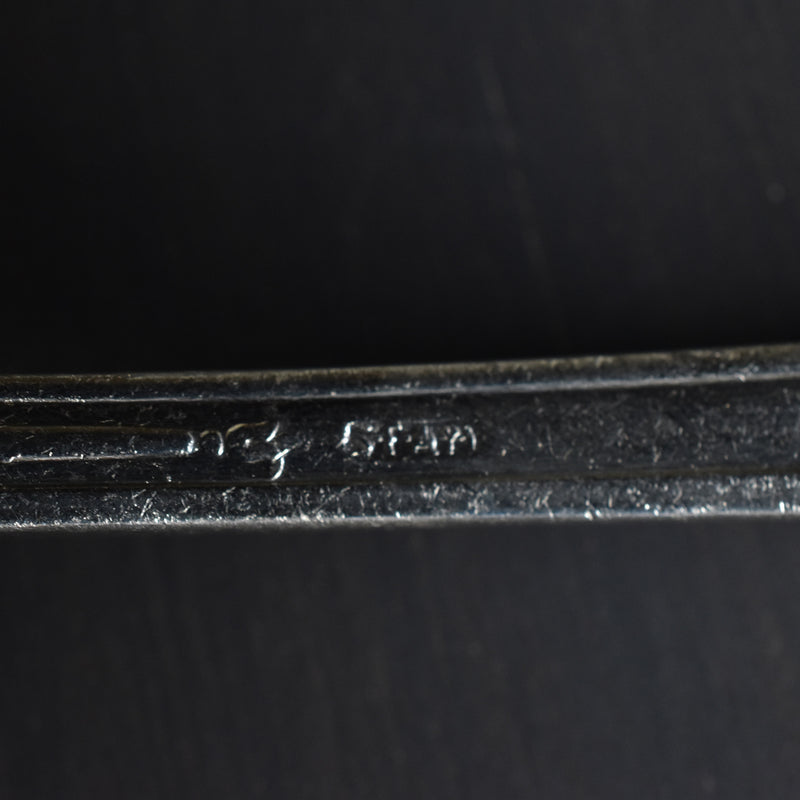 Vintage spoon silver plated SFAM monogrammed