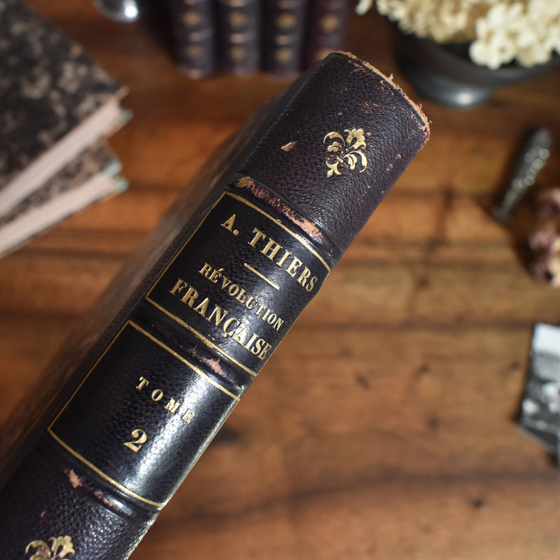 Antique Book A. THIERS Révolution Française Tome 2