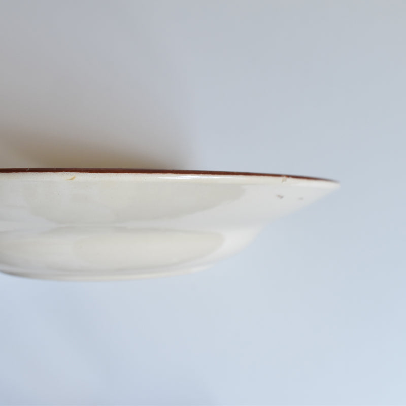 Vintage Deep Plate, Longchamp, Agen C