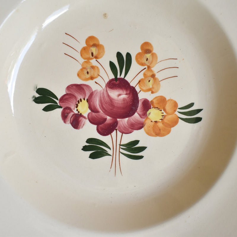 Vintage Deep Plate, Longchamp, Agen C