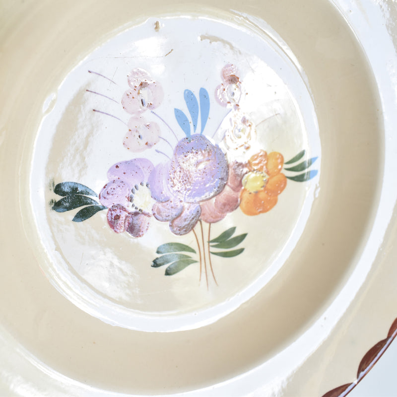 Vintage Deep Plate, Longchamp, Agen C