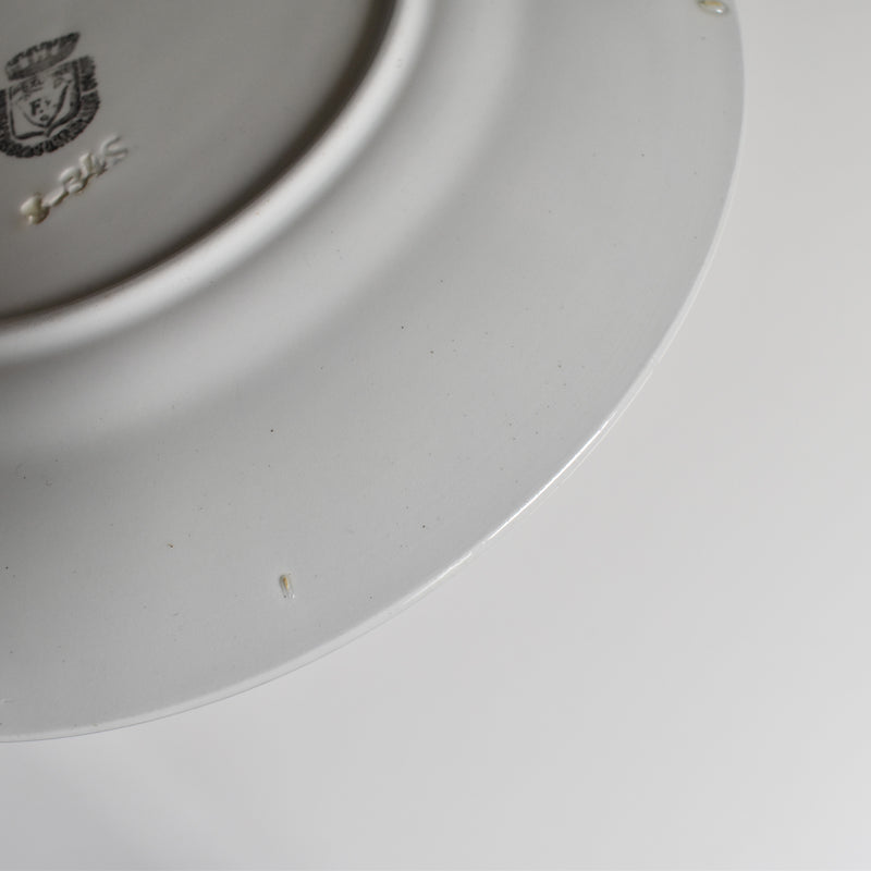 Antique Plate Pexonne Raisins A