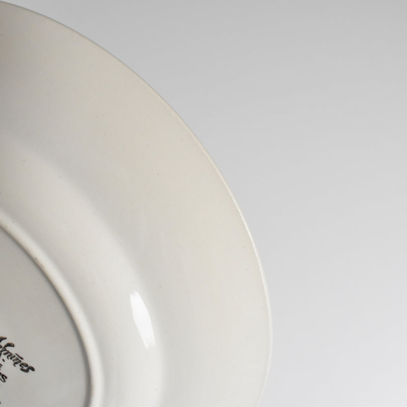 Vintage Plate Digoin & Sarreguemines Chalons A