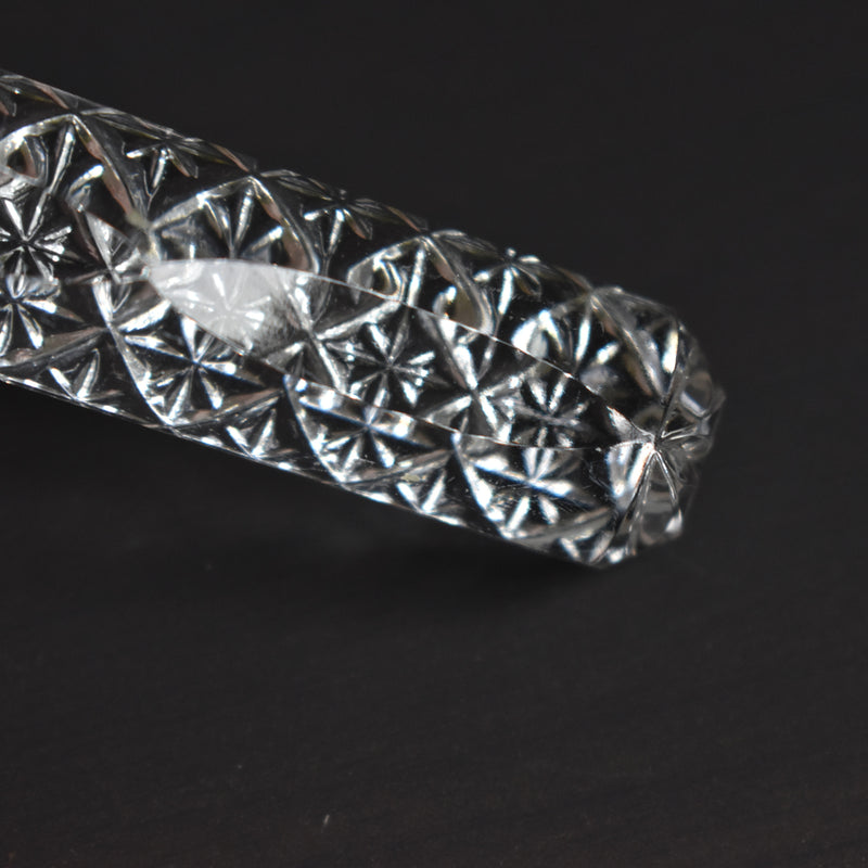Antique Knife Rest, Crystal Glass