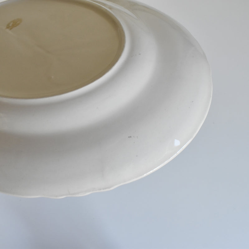 Vintage Oval Dish Moulin des Loups Iris