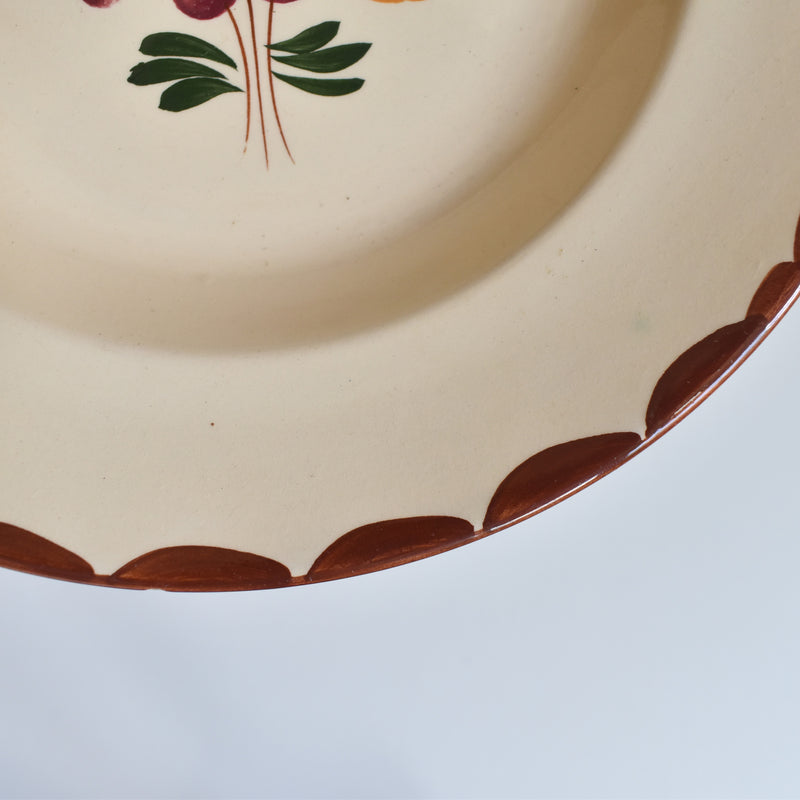 Vintage Deep Plate, Longchamp, Agen C