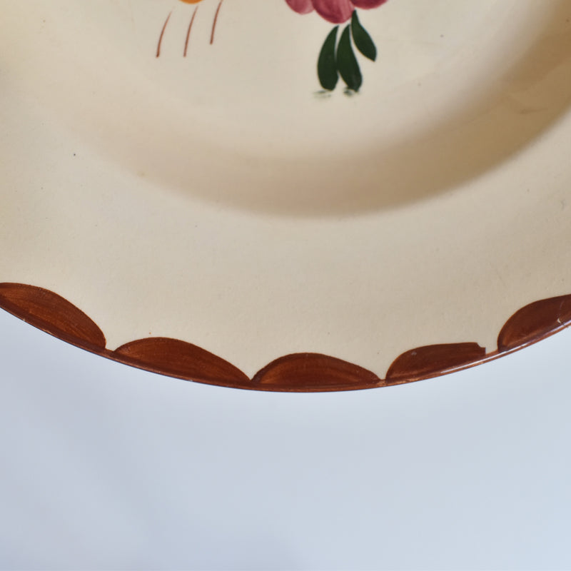 Vintage Deep Plate, Longchamp, Agen C