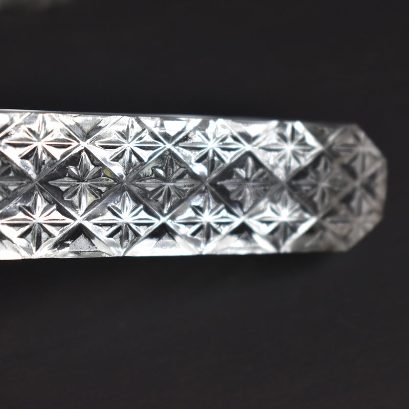 Antique Knife Rest, Crystal Glass