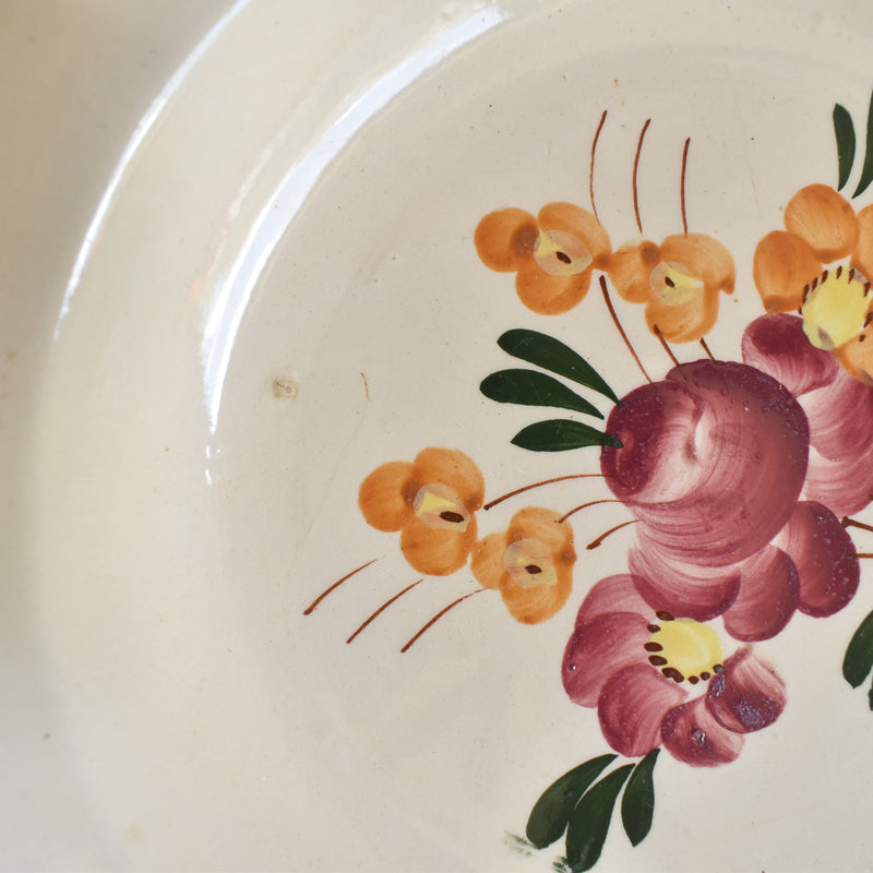Vintage Deep Plate, Longchamp, Agen C
