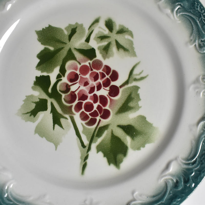 Antique Plate Pexonne Raisins A