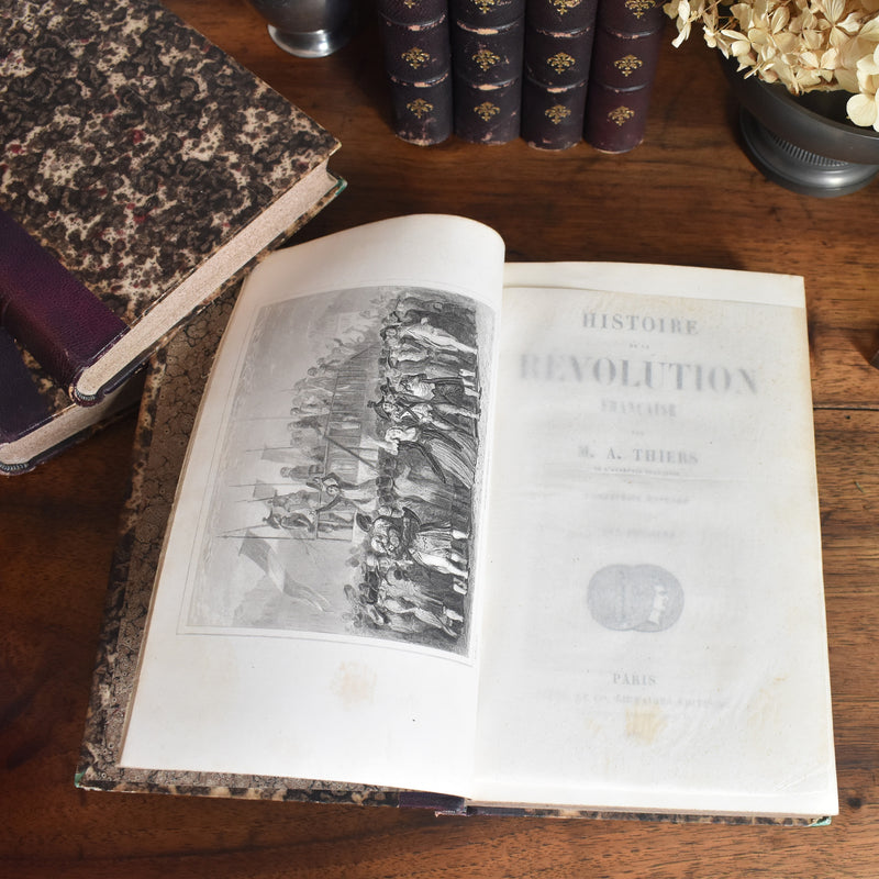 Antique Book A. THIERS Révolution Française Tome 2