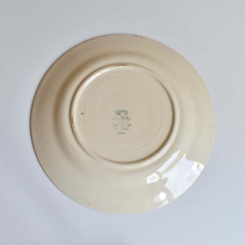 Vintage Plate Longchamp Agen A