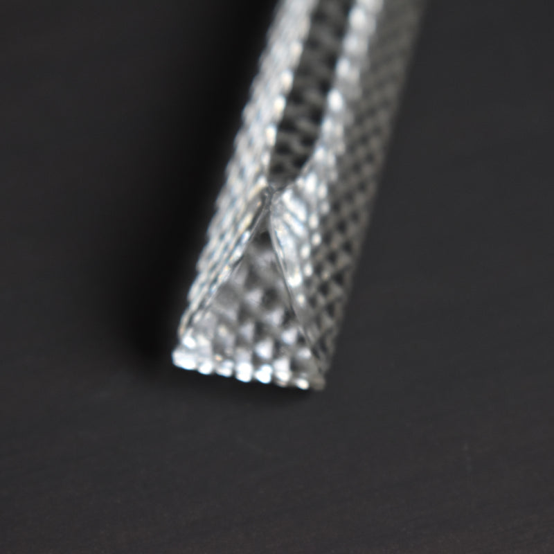 Antique Knife Rest Crystal Glass Triangle