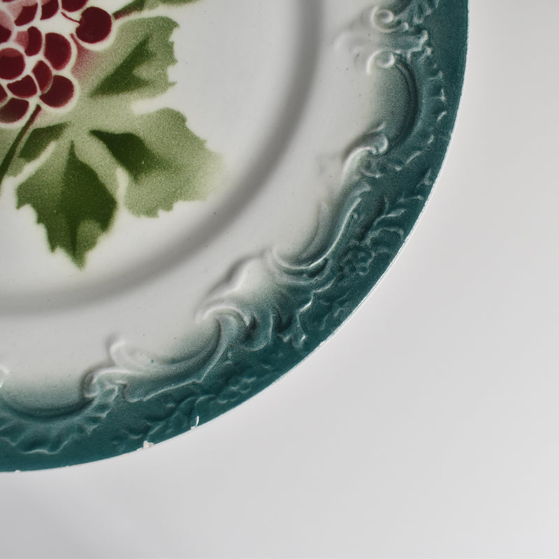 Antique Plate Pexonne Raisins A